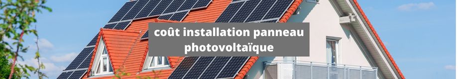 cout installation panneaux photovoltaïque