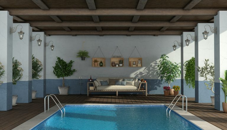 piscine sous veranda
