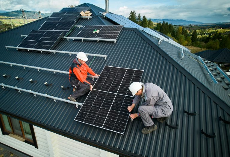 solar panel installation 1