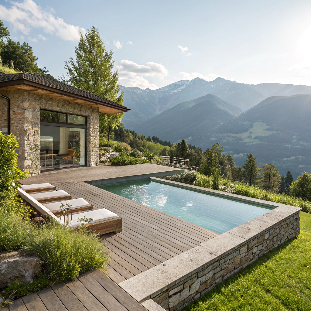 Piscine sur mesure en Savoie