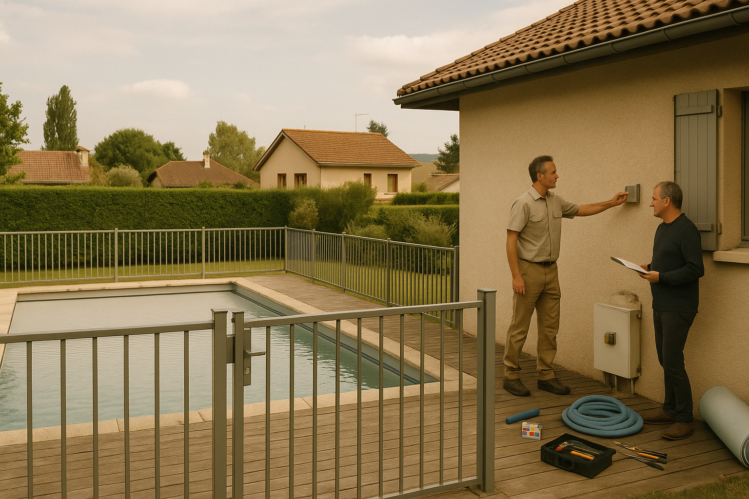R&eacute;novation de piscine et &eacute;quipements modernes