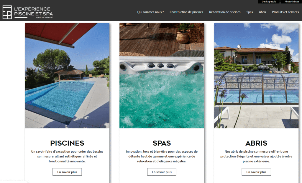 L’Expérience Piscine et Spa,